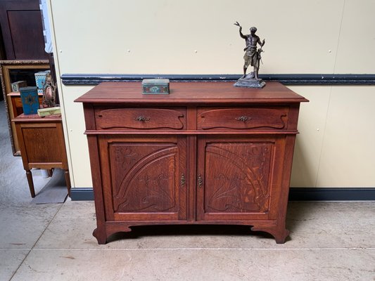 Antique Oak Sideboard, 1890s for sale at Pamono