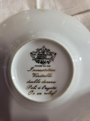 4 PLAQUES DE propreté Porcelaine de Limoges EUR 70,00 - FR