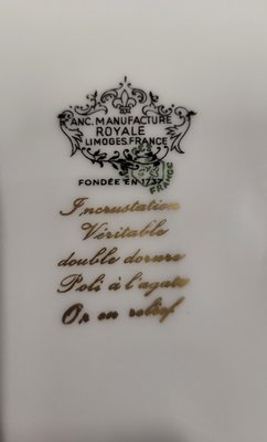 Servizio placcato in oro di L'Ancienne Manufacture Royale de