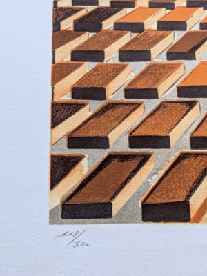 Salvador Dali, Disintegration of the Persistence of Memory (Melting  Clocks), Litografia a colori firmata, 1985