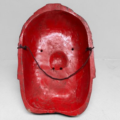 Japanese Traditional Wooden Tengu Mask, 1950s for sale at Pamono