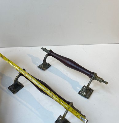 COPPIA Di Maniglie Per Porte Del Bagno Con Leva A Molla - Foto 6