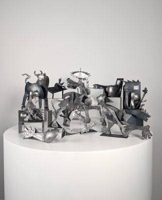 After Picasso, Guernica Sculpture Group, Late 20th Century