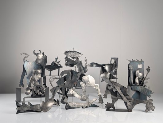After Picasso, Guernica Sculpture Group, Late 20th Century