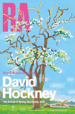 David Hockney, the Arrival of Spring, 2020, Normandy Royal Academy