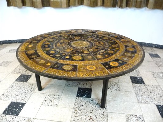 German Ceramic Coffee Table By Renate Rhein 1960s For Sale At Pamono