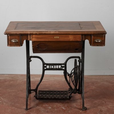 Pull-Out Sewing Machine Table with Drawers from Excella, 20th