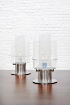Modern Murano Table Lamps by Carlo Nason for Mazzega, 1970s