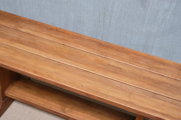 Forest Table in Pine Wood by by Axel Einar Hjorth for Nordiska