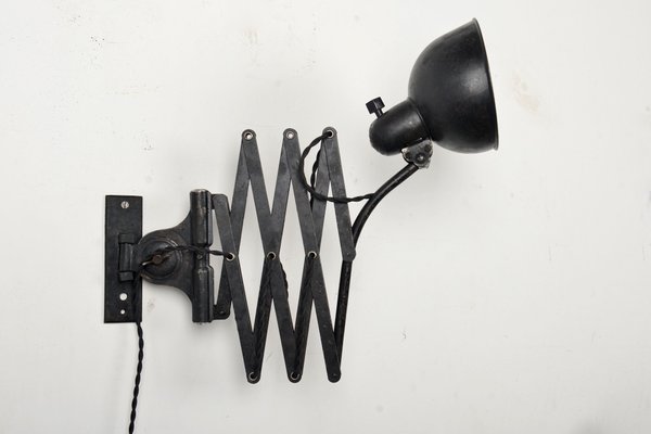 Bauhaus Model #6614 Scissor Wall Lamp from Kaiser Idell / Kaiser