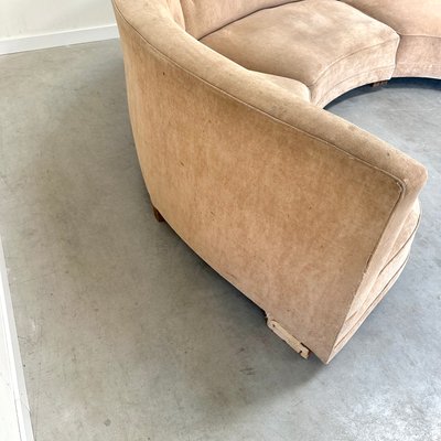 Semi-Circle Sofa, 1930s, Set of for sale at Pamono