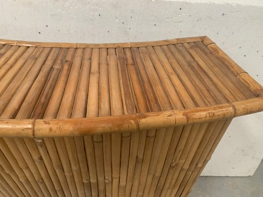 Geflochtene Bar aus Bambus, 20. Jh. bei Pamono kaufen