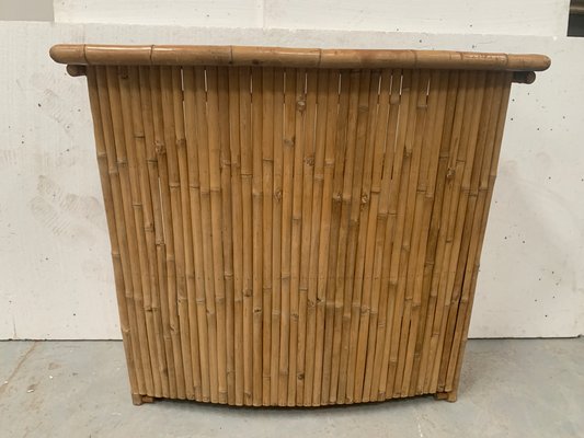 Geflochtene Bar aus Bambus, 20. Jh. bei Pamono kaufen