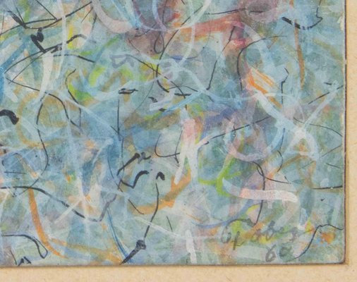 Mark Tobey, Abstract Composition, Watercolor, 1960 for sale at Pamono