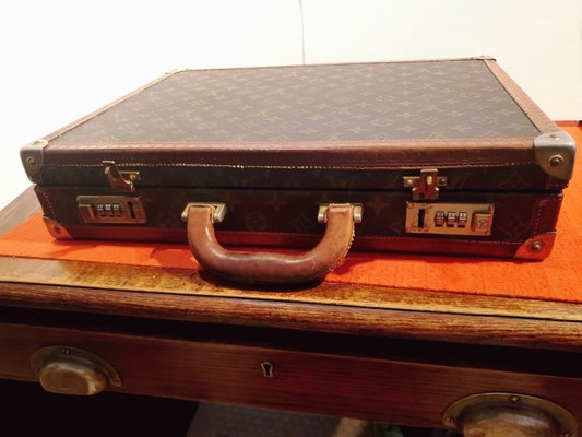 President Briefcase in Monogram Canvas and Cowhide from Louis