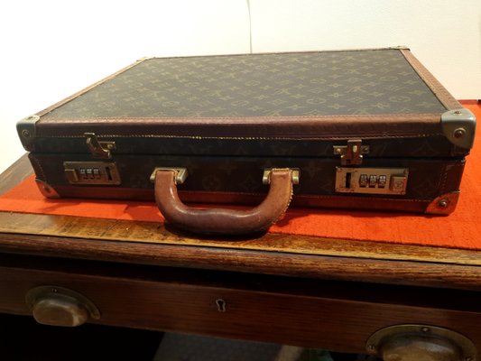 President Briefcase in Monogram Canvas and Cowhide from Louis