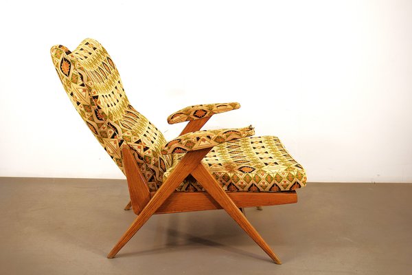 Legno Poltrone Franchi QUATTRO POLTRONE IN LEGNO DI NOCE, VENEZIA