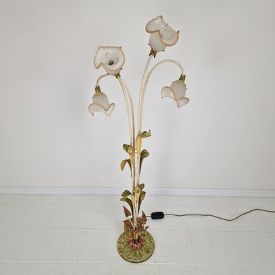 フロアスタンド BIG lamp shade Antique Flower leaf Lamp Shades Set of 2, Drum Lamp Shade for Table & Floor Lamps, 13