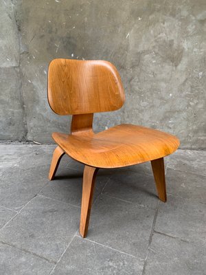 LCW Lounge Chair in Calico Ash by Charles and Ray Eames for Herman