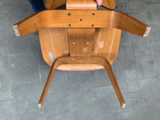 LCW Lounge Chair in Calico Ash by Charles and Ray Eames for Herman