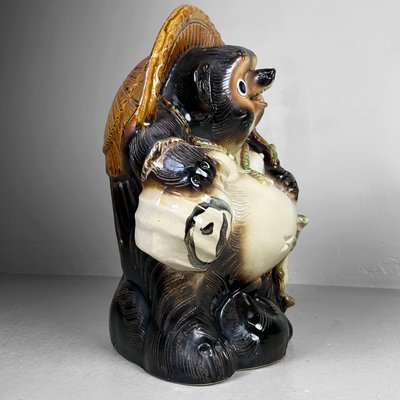 Vintage Japanese Tanuki Shigaraki Pottery, 1970 for sale at