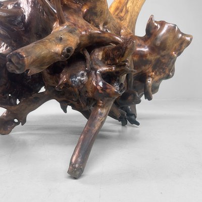 Japanese Root Sculpture Lacquered Wood, 1940s for sale at Pamono