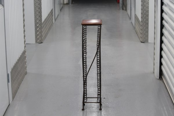 Porta CD in ferro battuto, anni '90 in vendita su Pamono