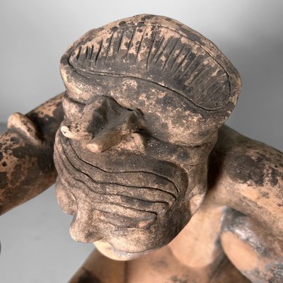 Baixi Terracotta Tomb Figure, China, 1890s for sale at Pamono