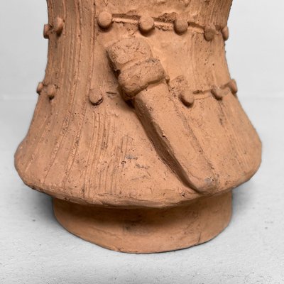 Japanese Terracotta Haniwa Warrior in Tankō Armor, Miyazaki, 1950s