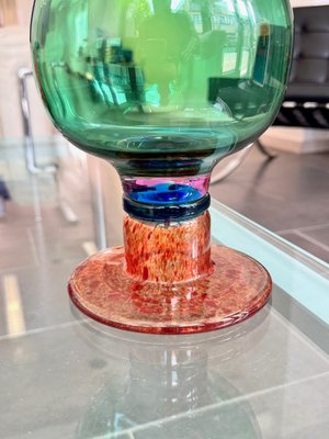 Kaj Franck  Pokaali Goblet - Yellow Kaj Franck Nuutajärvi Notsjö KF-539 \"Pokaali\" (Trophy) Art Goblet