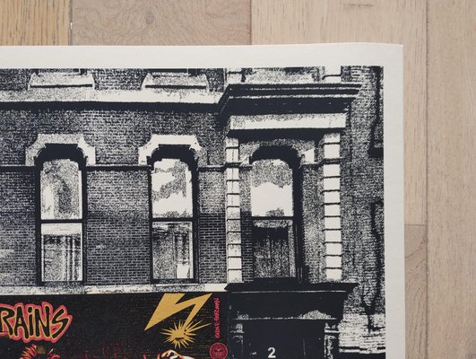 Shepard Fairey (Obey Giant), Bad Brains Bowery and Bleecker, 2025