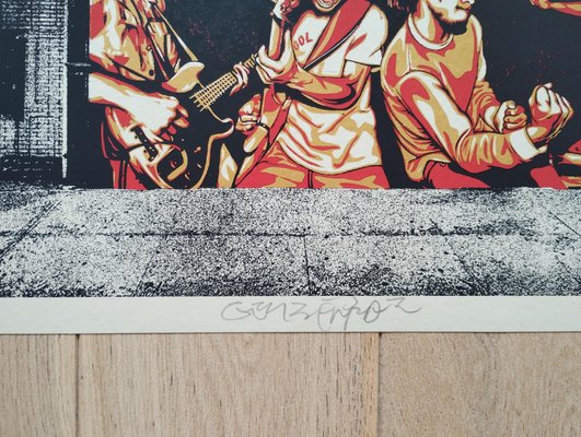 Shepard Fairey (Obey Giant), Bad Brains Bowery and Bleecker