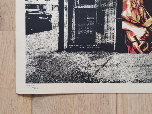 Shepard Fairey (Obey Giant), Bad Brains Bowery and Bleecker