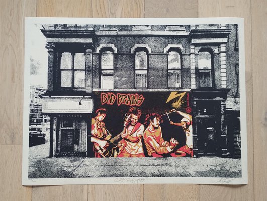 Shepard Fairey (Obey Giant), Bad Brains Bowery and Bleecker, 2025