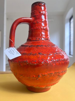 Fat Lava Vase 1007 by Heinz Siery for Carsten Keramik for sale at