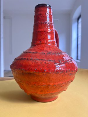 Fat Lava Vase 1007 by Heinz Siery for Carsten Keramik for sale at