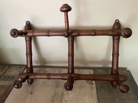 Garderobe aus Bambus-Imitat, 1890er bei Pamono kaufen