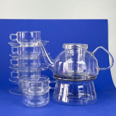 Glas Teeservice von Ilse Decho, 1960er-1980er, 14 Set bei Pamono kaufen