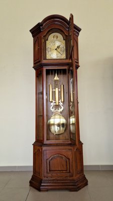 Antique Germa Table Clock withn Tempus Nascendi Tempus Moriendi