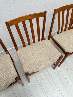 Vintage Teak Dining Chairs from Slagelse Møbelværk, 1960s-1970s
