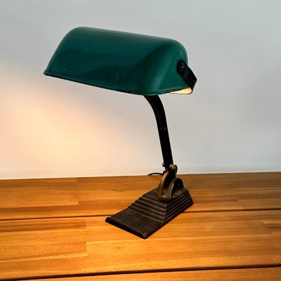 Desk Lamp with Staircase Base from Horax, 1930 for sale at Pamono