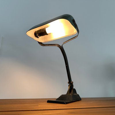 Desk Lamp with Staircase Base from Horax, 1930 for sale at Pamono