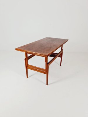Danish Teak Coffee Table Elvator by Kai Kristiansen for VMmobler