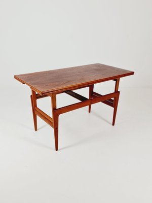 Danish Teak Coffee Table Elvator by Kai Kristiansen for VMmobler