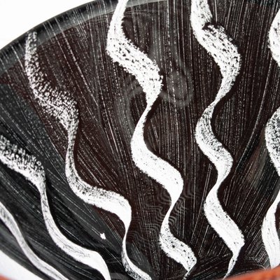 Tonga Glass Bowl by Monica Backström for Kosta Boda, 1980s for