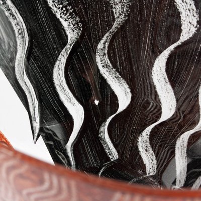 Tonga Glass Bowl by Monica Backström for Kosta Boda, 1980s for