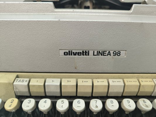 70-80's olivetti オリベッティトレイ Giorgio Soavi Olivetti Typewriter Line 80 for sale at Pamono