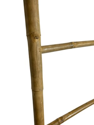 Rustikales Bambus Leiterregal, 1960er