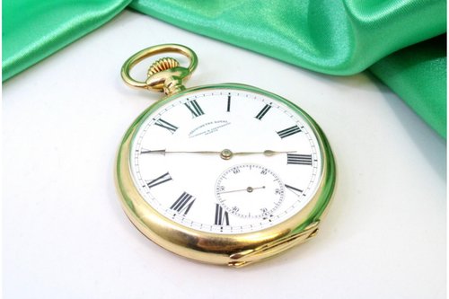 Gold Royal Chronometre Pocket Watch from Vacheron Constantin