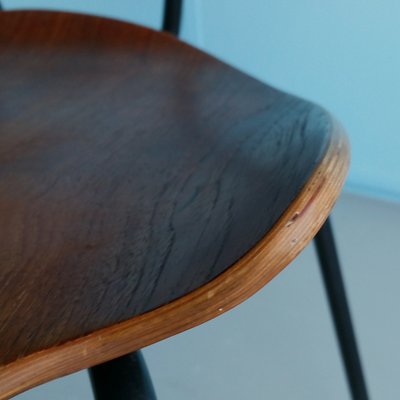 Mid Century Teak Plywood Chair 1950s for sale at Pamono